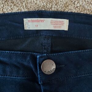 No Boundaries Navy Blue Denim Pants